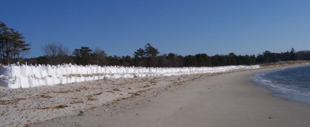 Beach hardening or not?