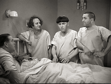 The doctors in consultation.